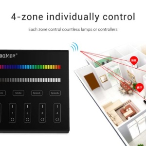 Telecomanda perete MiBoxer wireless 4 zone RGB/RGBW - Img 7