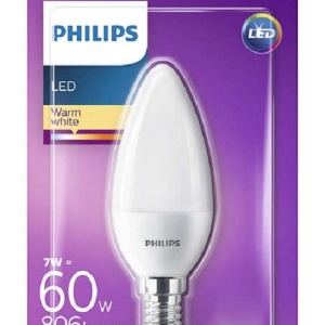Bec LED Philips - CorePro LEDcandle 7-60W E14 230V B38 alb-cald - Img 2