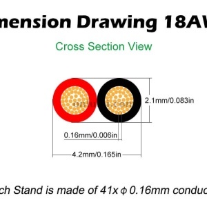 Cablu alimentare cupru cositorit banda led monocolora 2x0.75 mm - 50 metri - Img 2