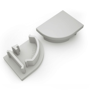 Element capat profil colț LED MAGLYTE-10 ANGULAR-set 2buc
