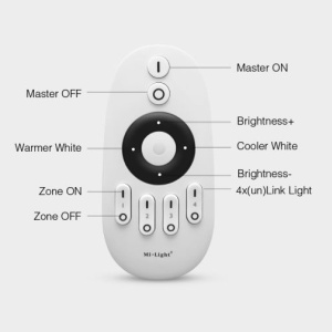 MiBoxer Telecomanda Monocolor/CCT Smart 4 zone RF - Img 3