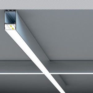Profil LED aparent COMBO30-01, alb, lungime 2m - Img 4