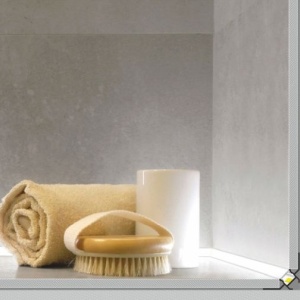Profil LED încastrat de colț UNI-TILE12 90deg C PLUS, aluminiu anodizat, lungime 2m - Img 6