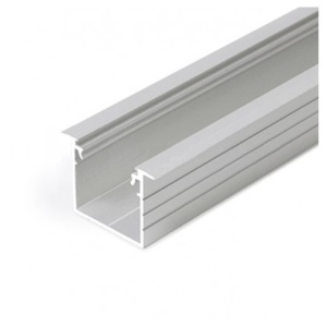 Profil LED încastrat LINEA IN 20, aluminiu anodizat, lungime 2m