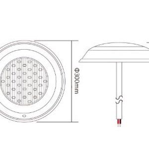 Proiector Aparent MiBoxer Piscină Smart RGB+CCT 30W IP68 (Copy 1) - Img 5