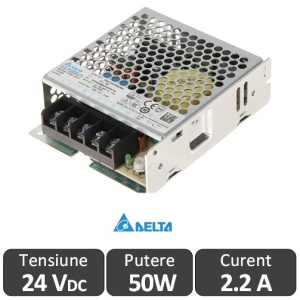 Sursa alimentare LED Delta Electronics 50W 24V 2,2A