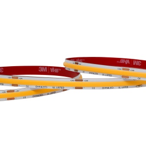 Bandă LED flexibilă COB premium 5W/m 320led/m CRI90 24V - Img 2
