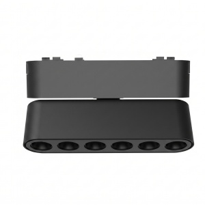 OMNILED GRIDR Proiector pliabil șina magnetică ultra slim XT 6W 3000K Negru - Img 2