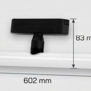 OMNILED LINIA Corp iluminat șina magnetică ultra slim XT 12W 3000K Negru - Img 2