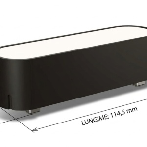 OMNILED OPAL Proiector liniar șina magnetică ultra slim XT 6W 3000K Negru - Img 2