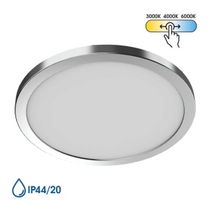 Plafonieră LED Vivalux NEBULA Negru sau Crom CCT 12-18-24W - Img 5