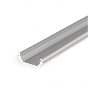Profil LED de colț QUARTER 10, aluminiu anodizat, lungime 2m