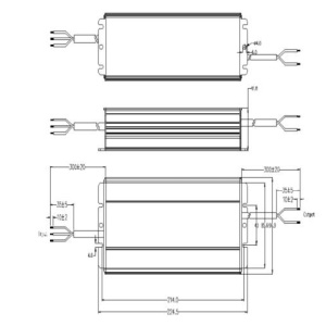 Sursa alimentare GV6 320W 24V IP67 - Img 2