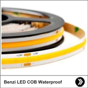 Bandă LED flexibilă COB 8W/m 320led/m CRI90 24V IP65 - Img 6