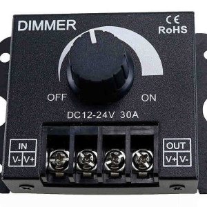 Dimer perete, 30A, 12-24V