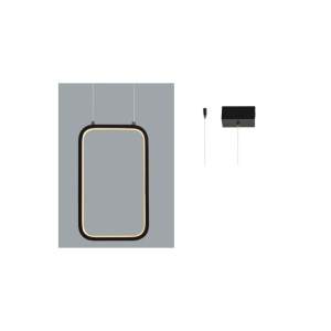 Lampa suspendata V30LEDP18BK 11W