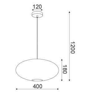 CORP SUSPENDAT ACA LIGHTING V371121PC METAL CUPRU SATINAT E27