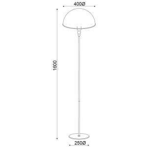 LAMPADAR ACA LIGHTING DCR171181F METAL MARMURA ALBA CUPRU E27