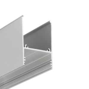 Profil LED aparent COMBO30-01, aluminiu anodizat, lungime 2m