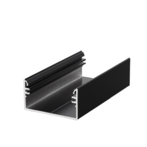 Profil LED aparent LOWI C10, negru, lungime 2m