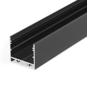 Profil LED aparent VARIO 30-02, negru, lungime 2m