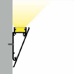 Profil LED aparent WALLE 12, alb, lungime 2m - Img 4