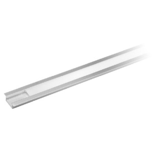 Profil LED încastrat, tip IN2M, aluminiu, lungime 2m
