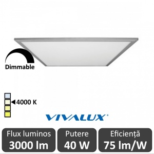 Vivalux GRANDO LED Alb 40W Dimabil 4000K ( Alb-Neutru ) - Img 1