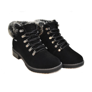 Ghete negre piele naturala Nina - Img 2