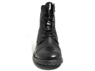 Ghete negre piele naturala Sarah - Img 3