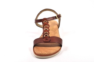 Sandale maro In shoes, din piele naturala DS37 - Img 3