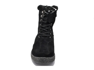 Ghete negre piele naturala DG1 - Img 2