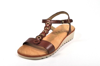 Sandale maro In shoes, din piele naturala DS37 - Img 4