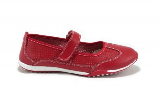 Pantofi rosii din piele naturala DP6 - Img 4