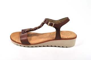Sandale maro In shoes, din piele naturala DS37 - Img 5