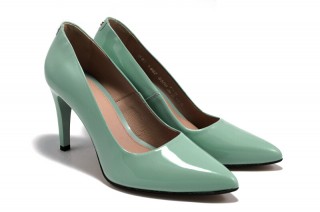 Pantofi lac bleu din piele naturala M Shoes DP36 - Img 2
