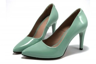 Pantofi lac bleu din piele naturala M Shoes DP36