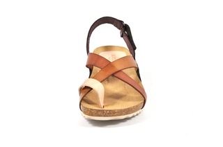 Sandale maro Morxiva, din piele naturala DS85 - Img 4