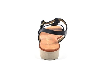 Sandale albastru inchis In shoes, din piele naturala - Img 6
