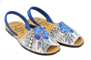 Sandale Avarca Iris, piele naturala DS136 - Img 2