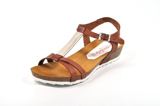 Sandale maro Xusandalia din piele naturala DS13