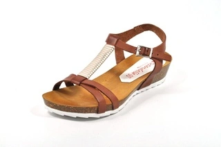 Sandale maro Xusandalia din piele naturala DS13