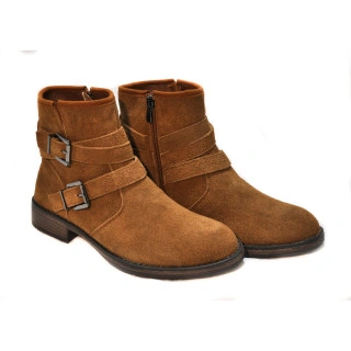 Cizme maro piele naturala Bristol DG35