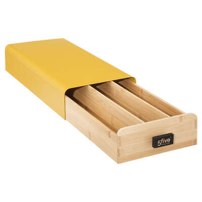 Kutija za kapsule za kafu sa fiokom žuta