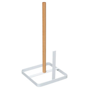 Držač ubrusa modern 15x15x30cm metal bela - Img 1
