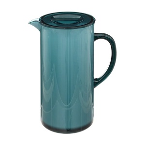BOKAL 2L 18X11,7X25CM PETROLEJ - Img 2