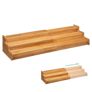 Polica za začine 32,5x19,5x11,2cm bambus natural