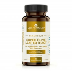 Olive Leaf Extract, 500mg/Capsule