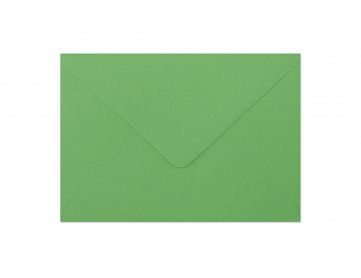 Plic B6(125x176mm) decorativ color verde Smooth