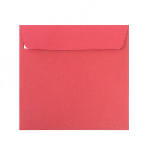 Plic color rosu (140 x140 mm)